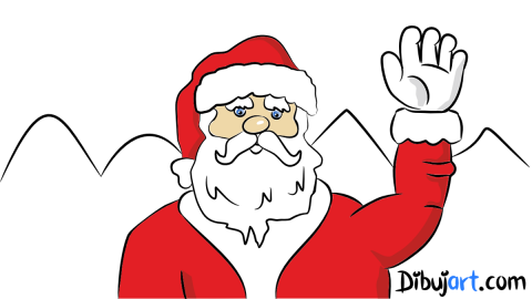 Dibujo de Papa Noel