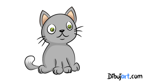 Dibujo de un gato