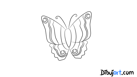 Como dibujar una Mariposa - Sketch o boceto lapiz