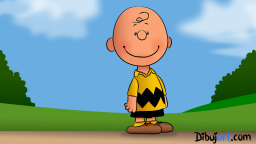  Cómo dibujar a Charlie Brown "Peanuts Movie" (2015) - Sketch | Bosquejo para colorear